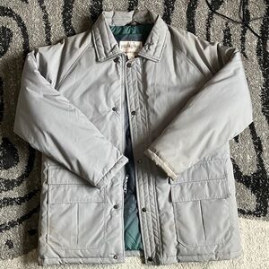 Field & Stream Light Gray Puffer Jacket